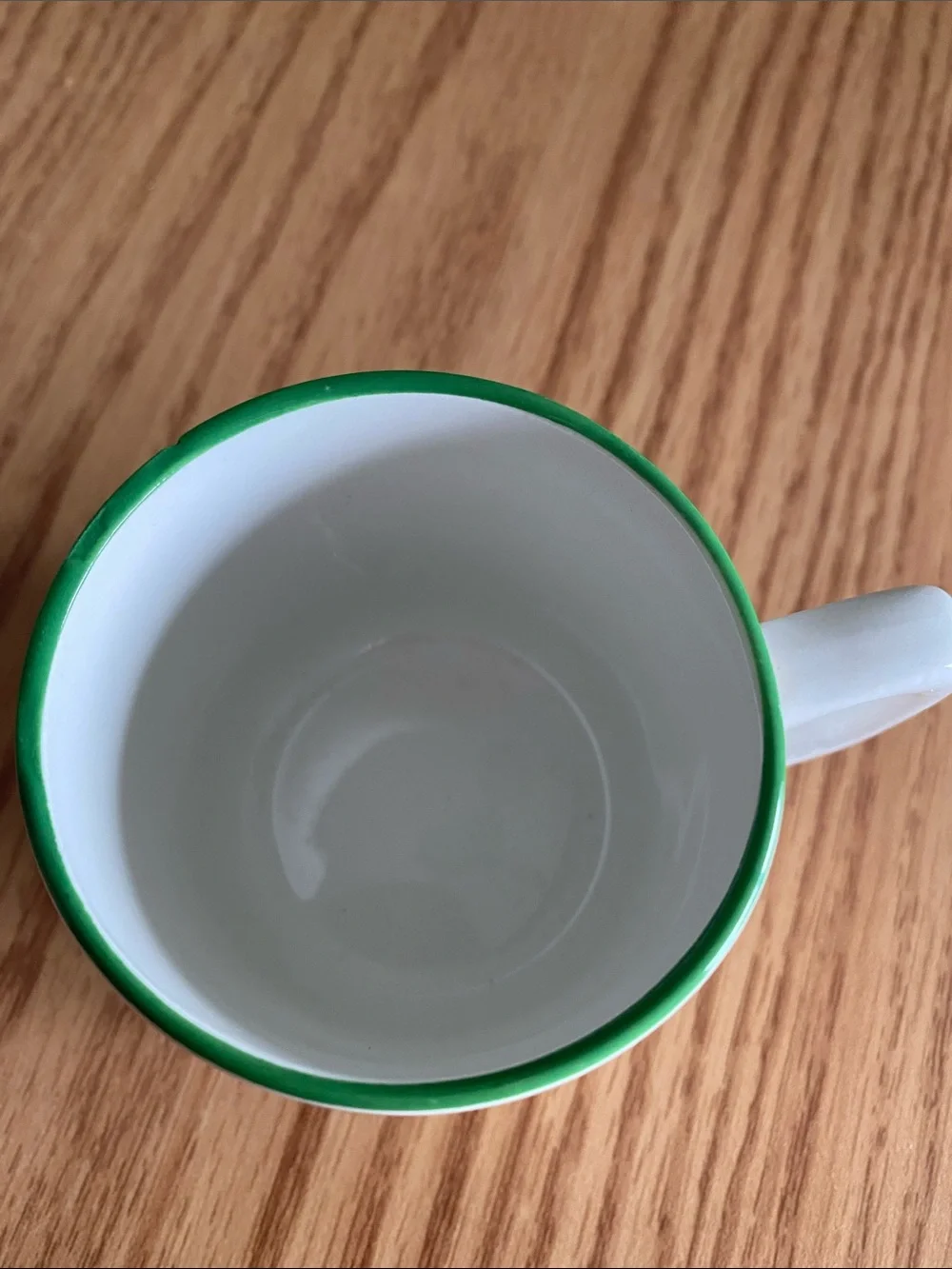 Carrigaline Pottery Shamrock Mug Vintage